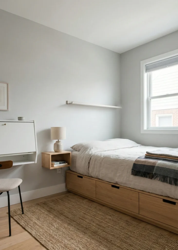 Compact Bedroom Decor Solutions