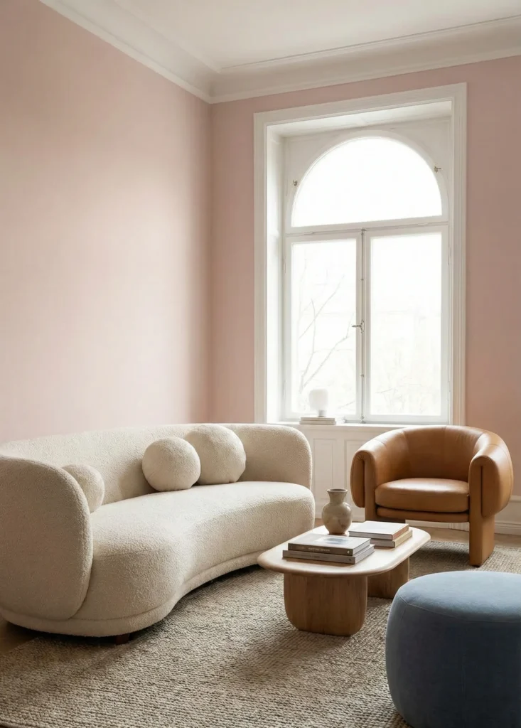 Curved, Sculptural Seating Pieces