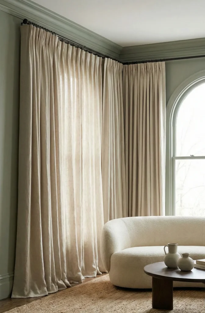 Elegant Window Drapery