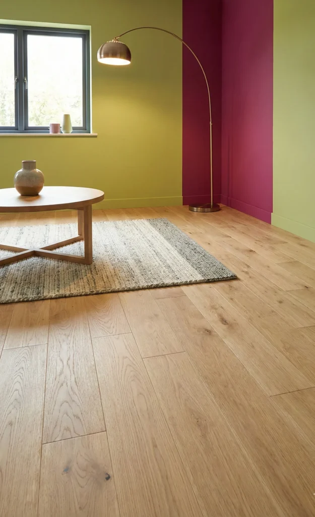 Neutral Flooring with Natural Grain