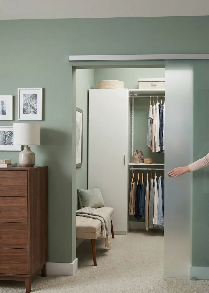 Use of Sliding Doors Instead of Swing Doors