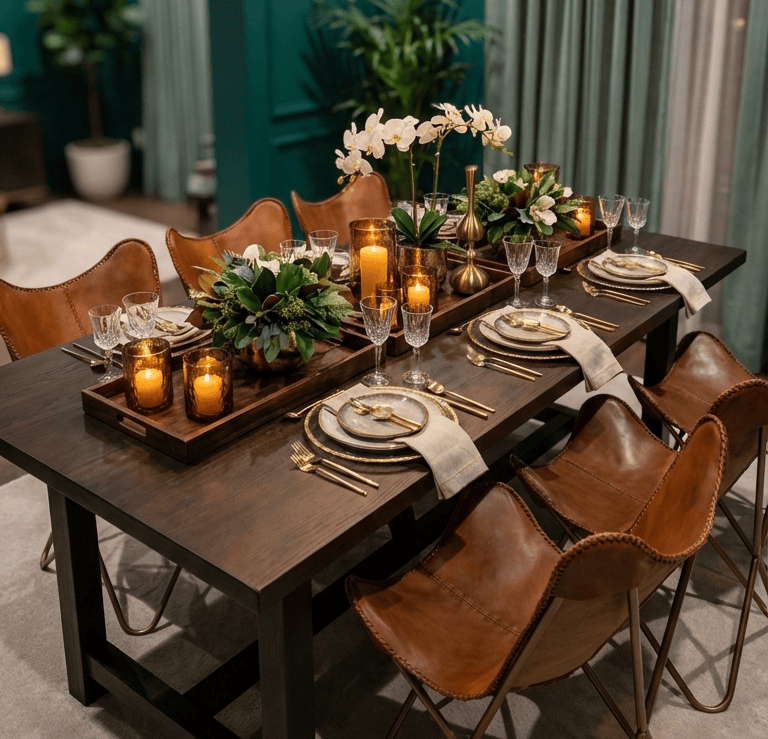 Bar Height Dining Table Decor Ideas