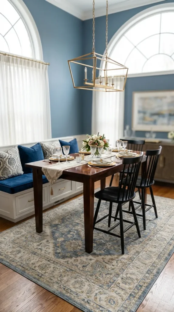  Built In Bench Or Banquette Along The Wall