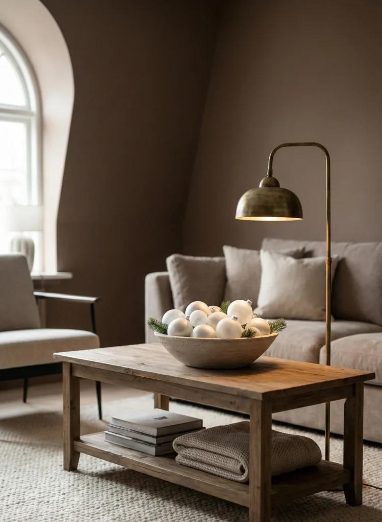 Ceramic Bowl With Frosted Ornaments