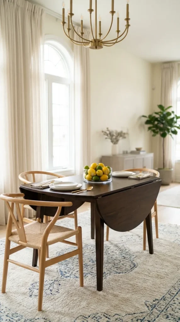 Clear Glass Bowl with Fruit (e.g., Lemons or Limes)