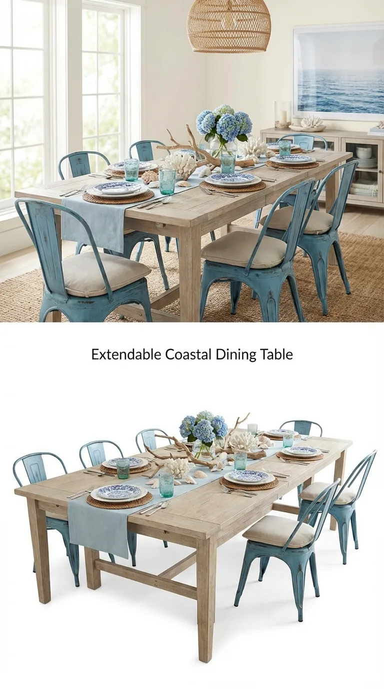 Coastal Blue Accent Chairs
