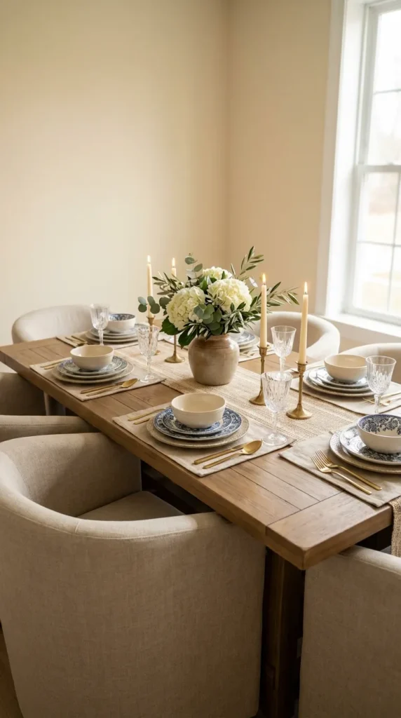 Color Coordinated Dinnerware