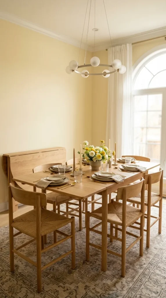 Console-to-Dining Drop Leaf Table