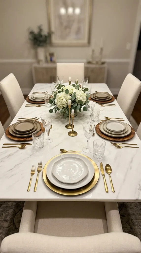 Creative Tableware Stacking (Shapes & Layers)