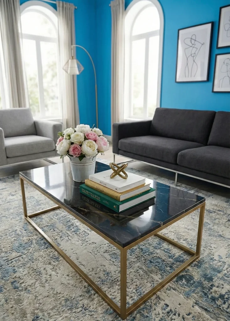 Curated Stack of Coffee Table Books