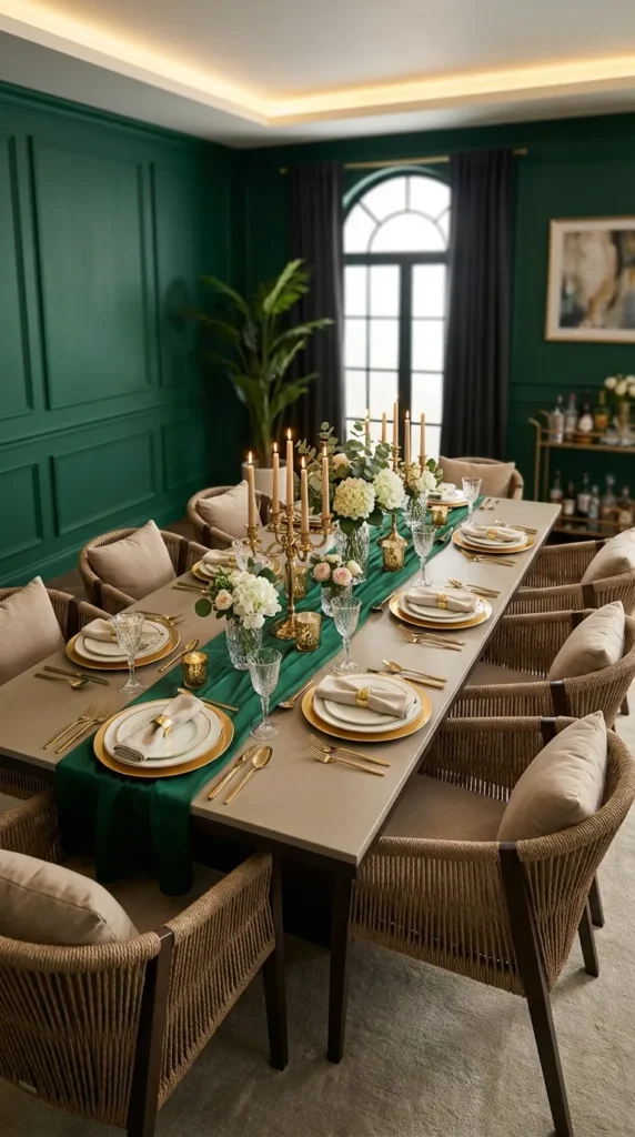 Diagonal Banquet Layout