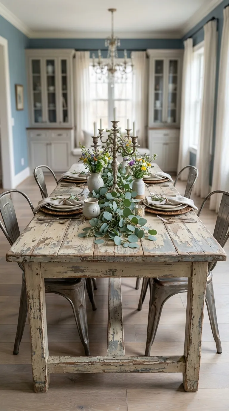 Distressed Vintage Look Table