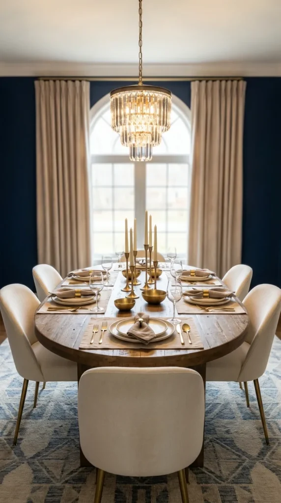 Elegant Neutral Palette and Metallic Accents