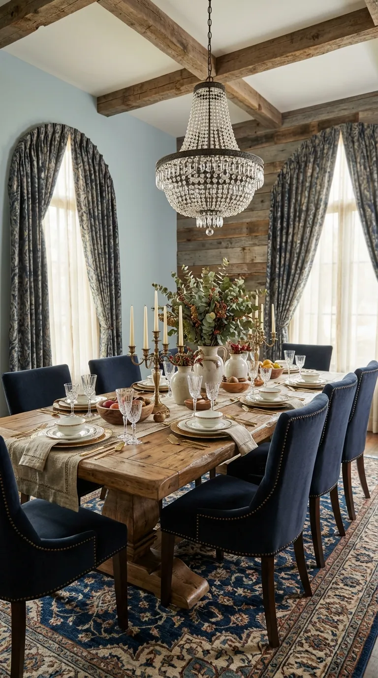 Exposed Wood Beams Or Accent Paneling