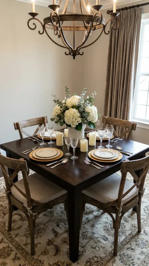 Extendable Dining Table With Leaves