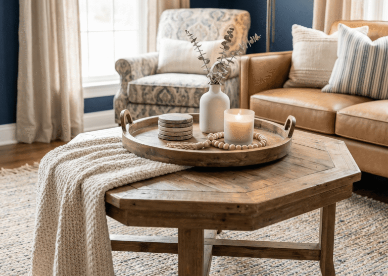 Farmhouse Coffee Table Decor