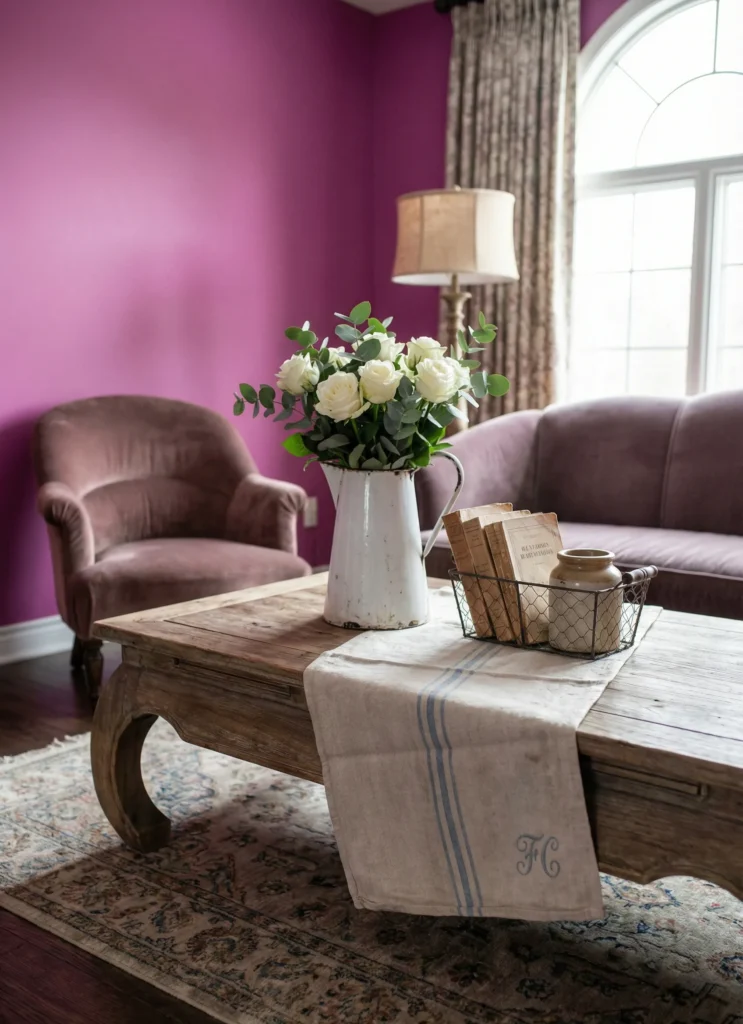 French Country Linen Accent