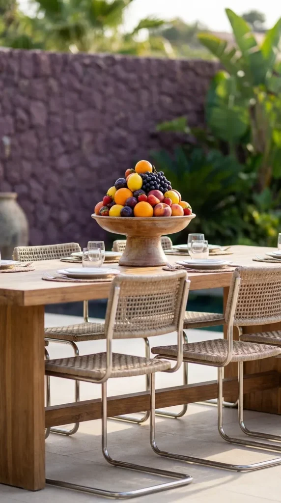 Fresh Fruit Bowl Centerpiece