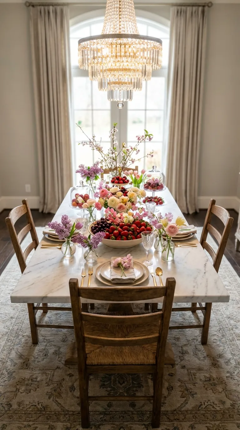 Fruit And Flower Display