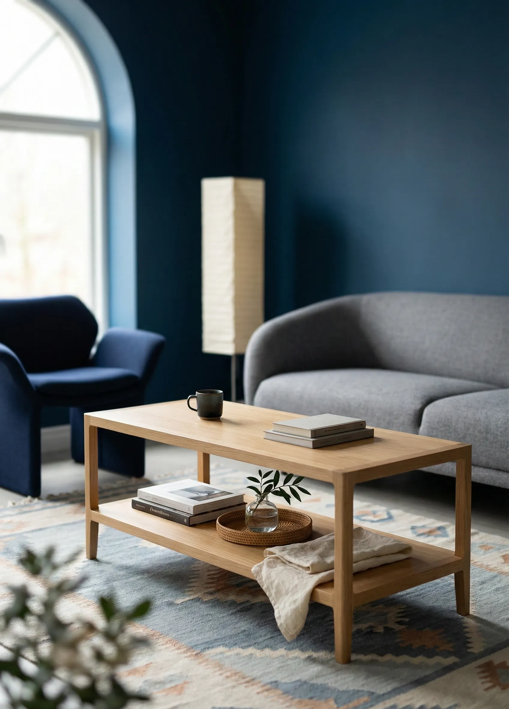 Futatsu Two-Tier Table With Open Space