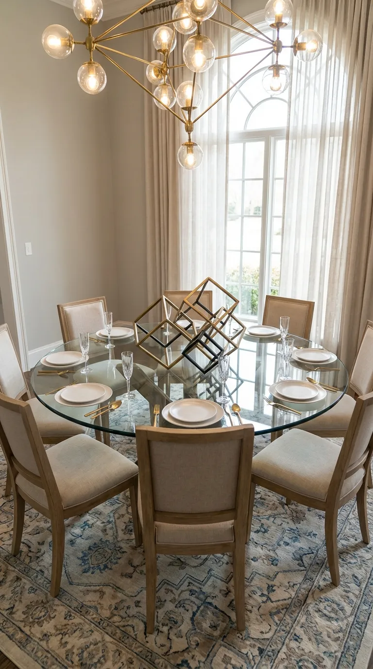 Geometric Sculptural Accent