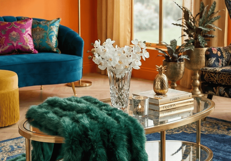 Glam Coffee Table Decor Ideas