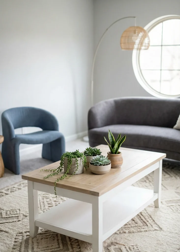 Greenery and Planter Vignettes for Natural Life