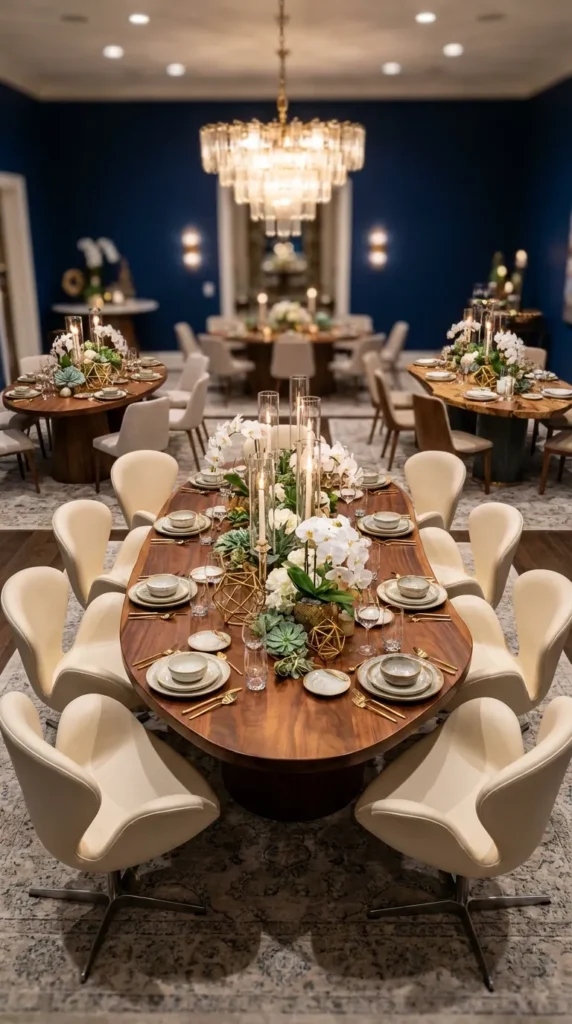 Island Style Banquet Seating