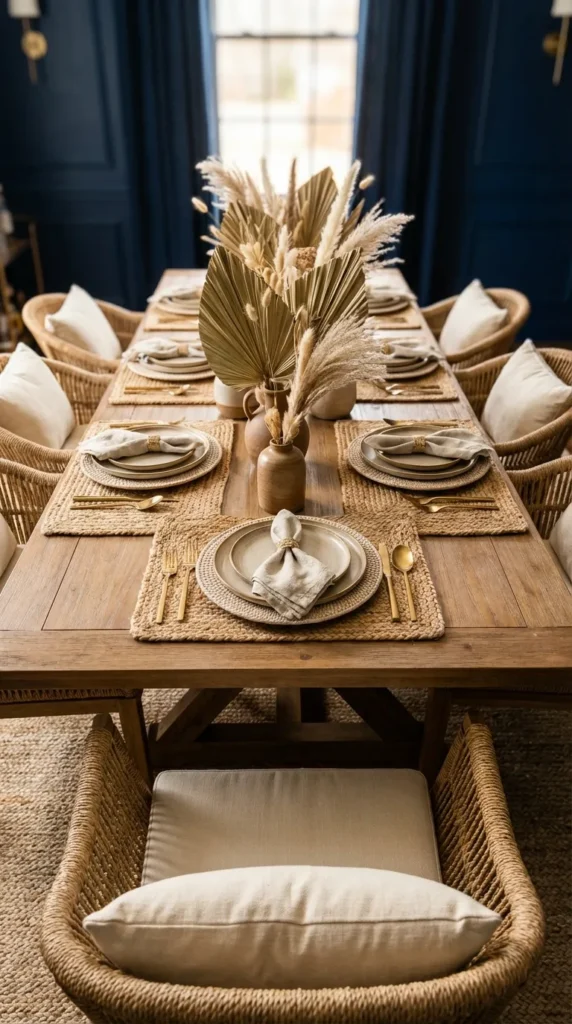 Layered Natural Fiber Placemats