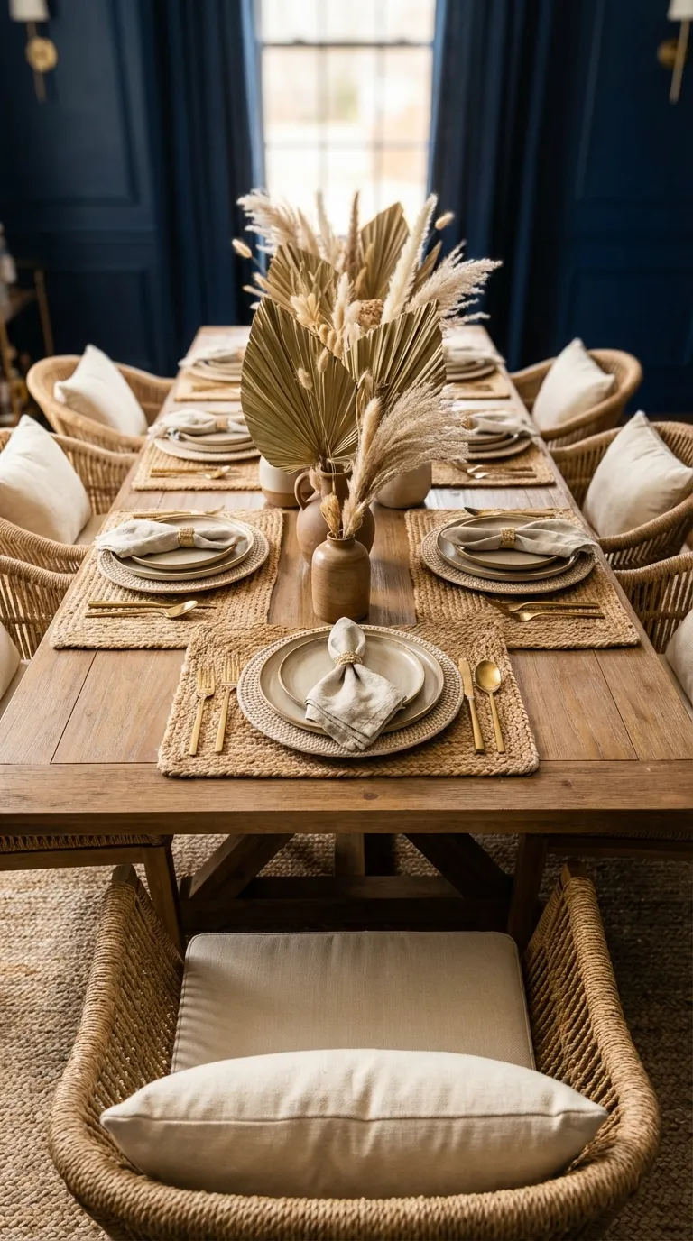 Layered Natural Fiber Placemats
