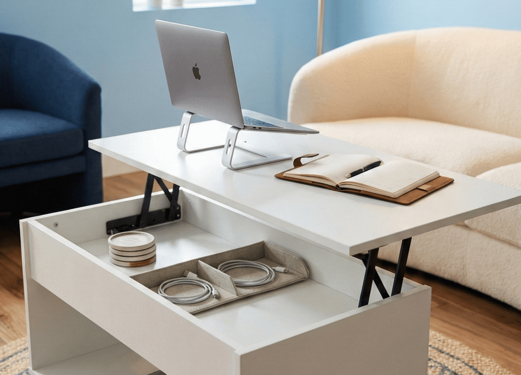 Lift Top Coffee Table Decor Ideas