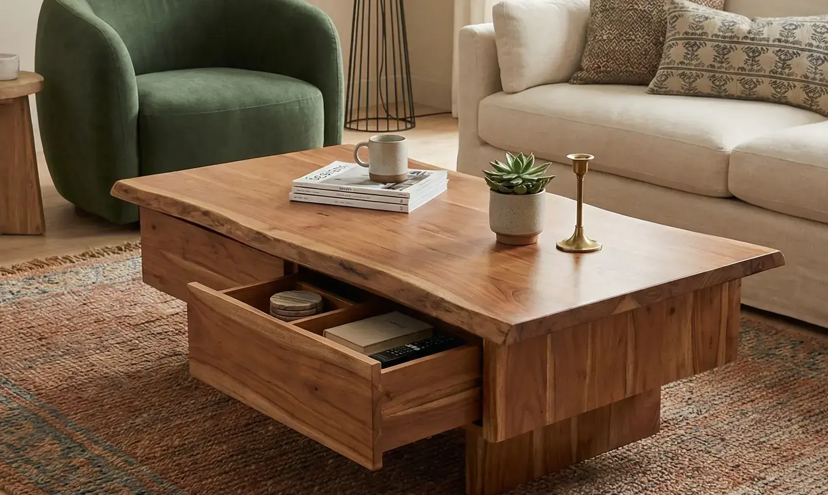 Live Edge Coffee Table Ideas