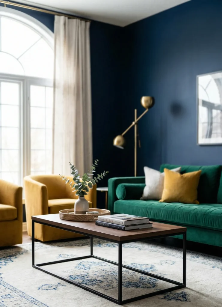 Low Profile Rectangular Coffee Table