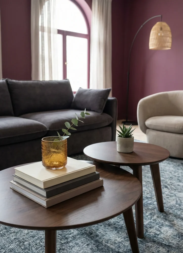 Low-Profile Vignette With Books and Vessel