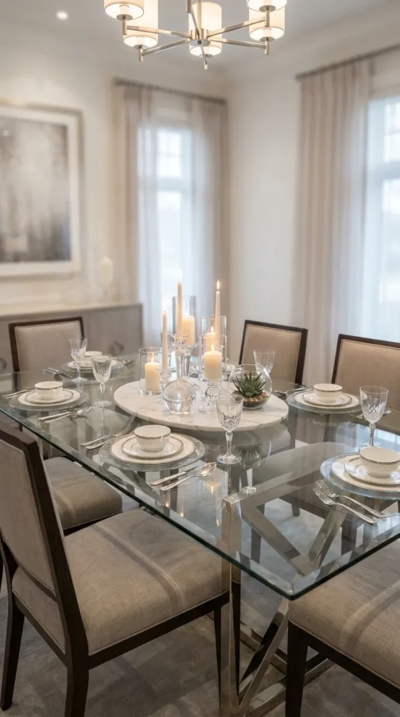 Marble And Glass Decorative Combo