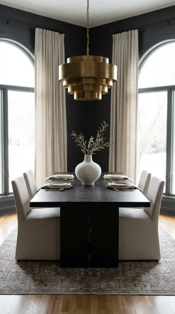 Minimal Ceramic Vase Centerpiece