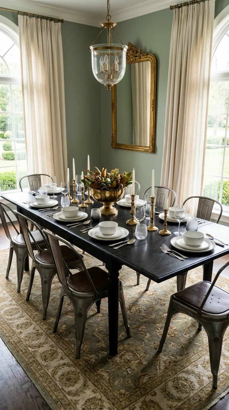 Mix Modern & Vintage Pieces