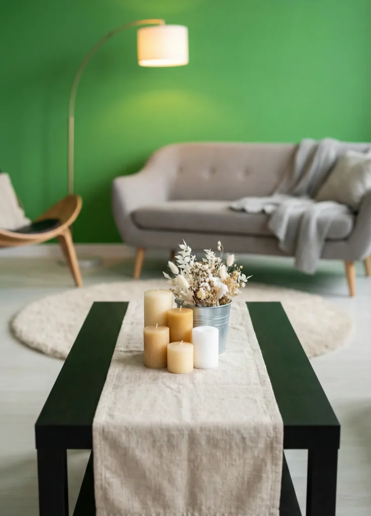 Mixed-Height Candles on Neutral Runner