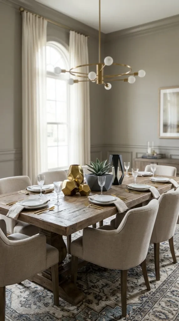 Modern Geometric Centerpiece