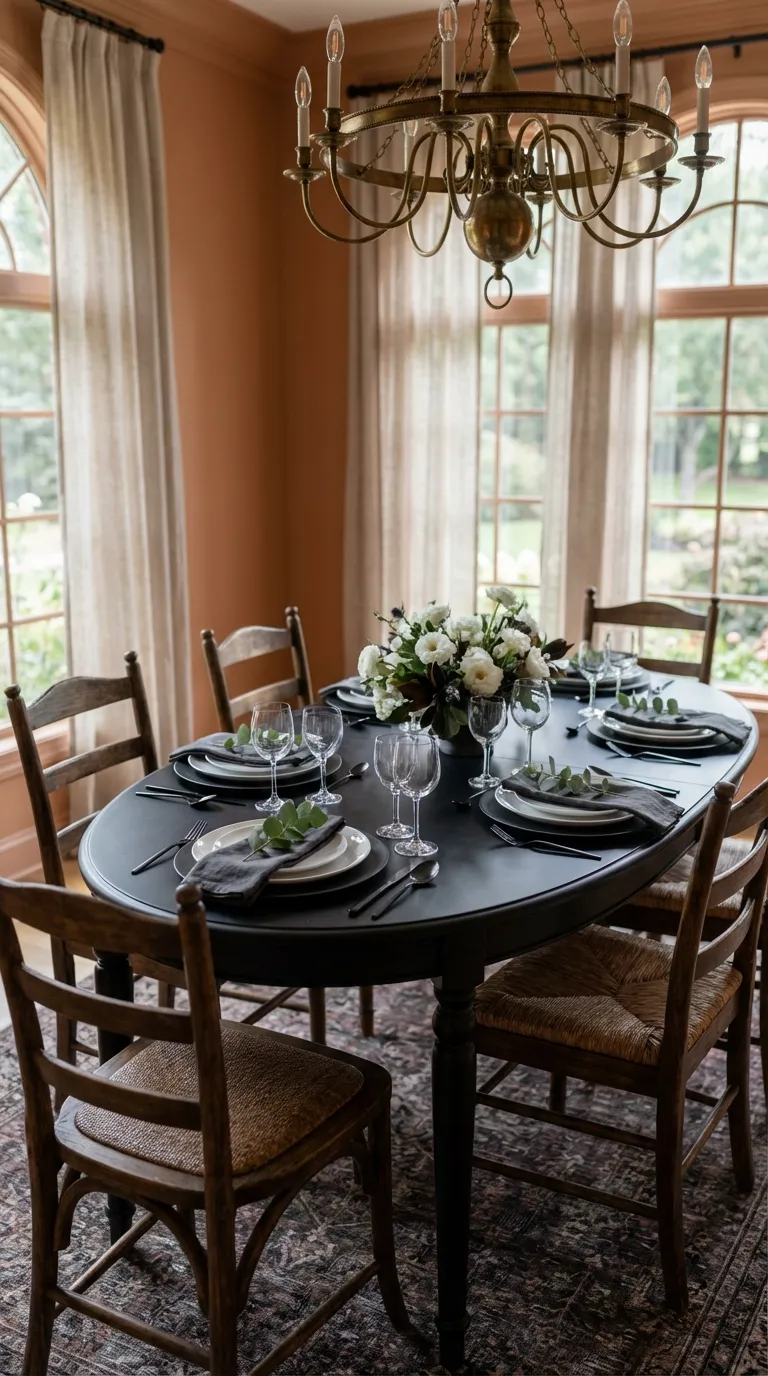 Monochrome Layering (Plates, Napkins, Chargers)