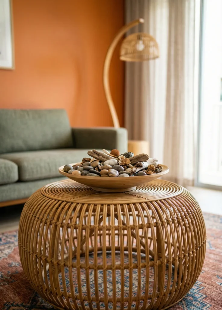 Natural Elements Bowl (Wood, Stones, Driftwood)