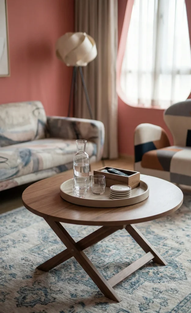 Neutral Tray with Functional Objects