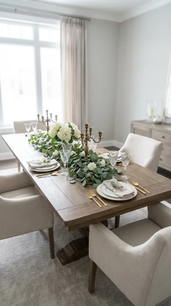 Rectangular Extendable Dining Table