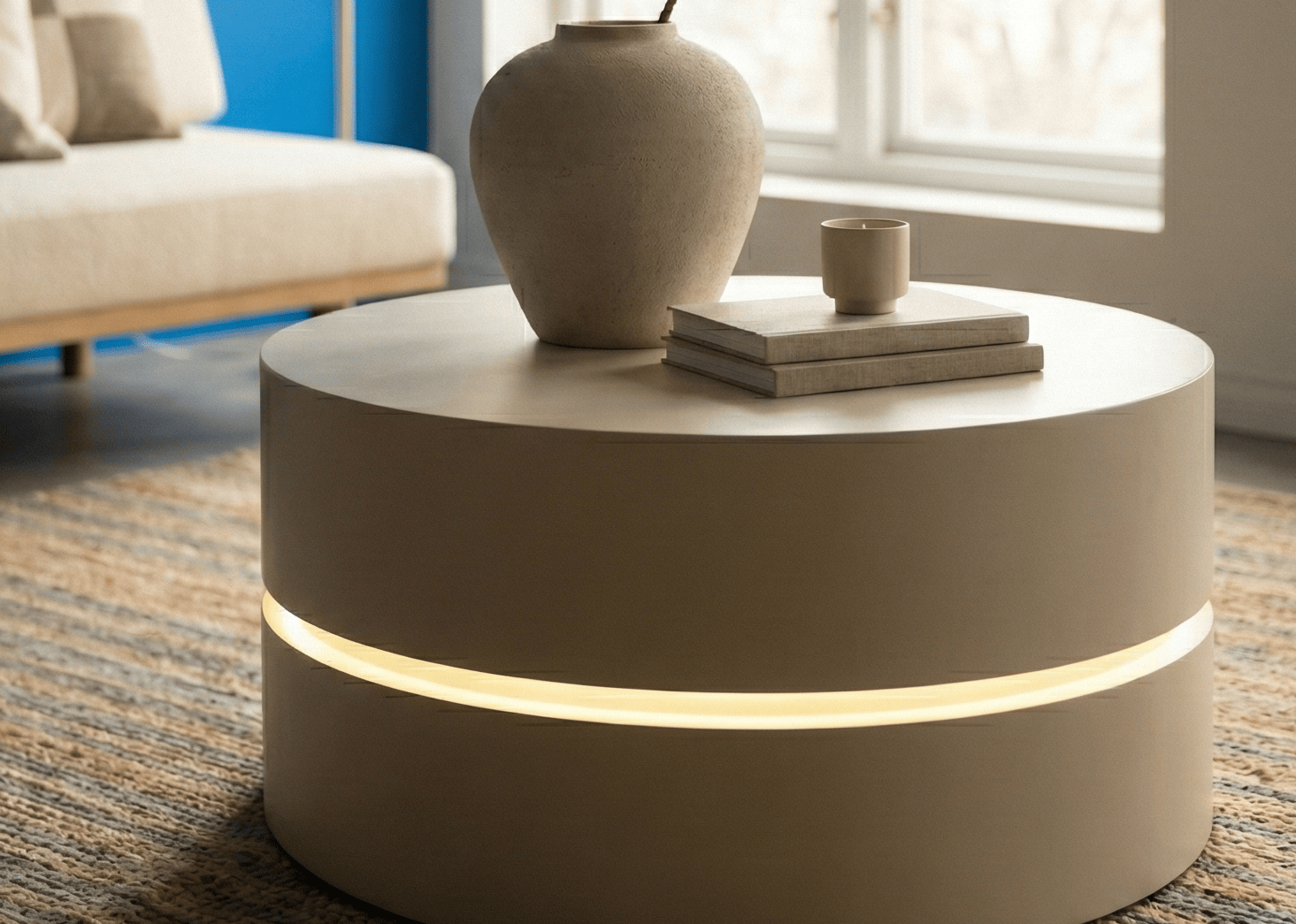 Round Coffee Table Decor Ideas