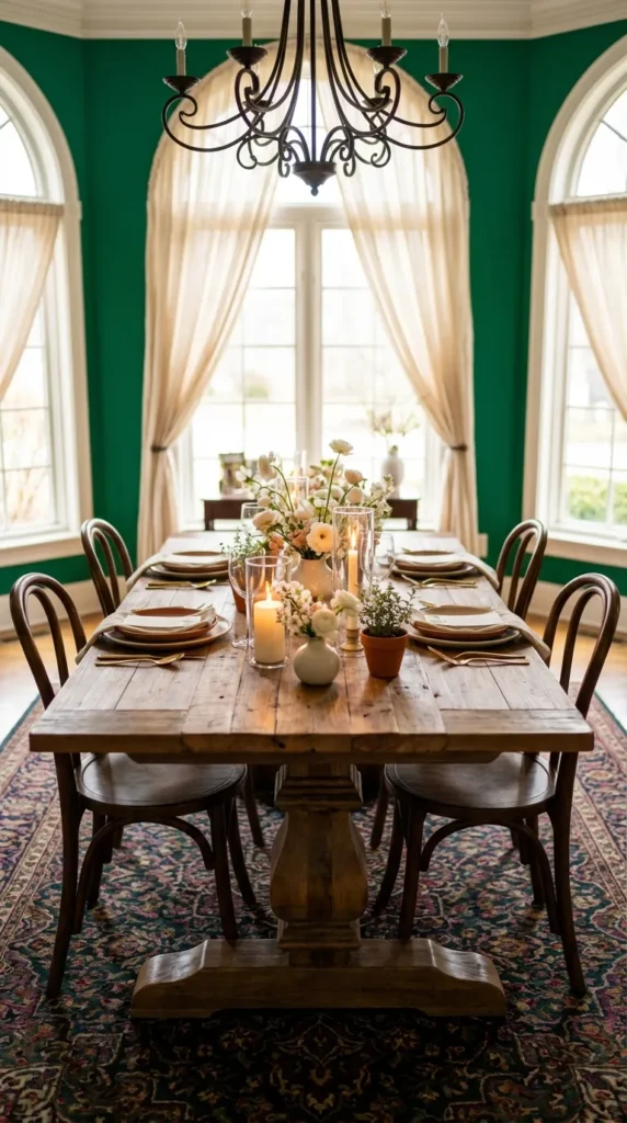 Rustic Wooden Table Runner