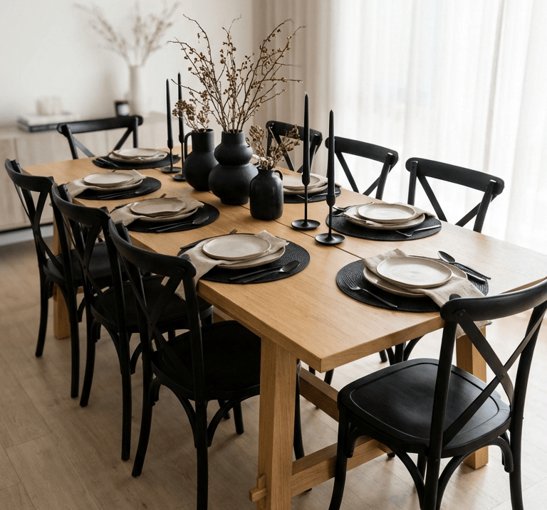Scandinavian Dining Table Decor Ideas