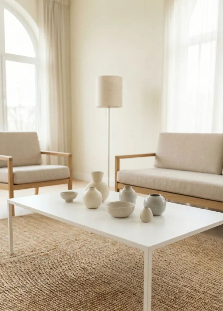 Scandinavian Minimalism With Neutral Ceramic Pieces