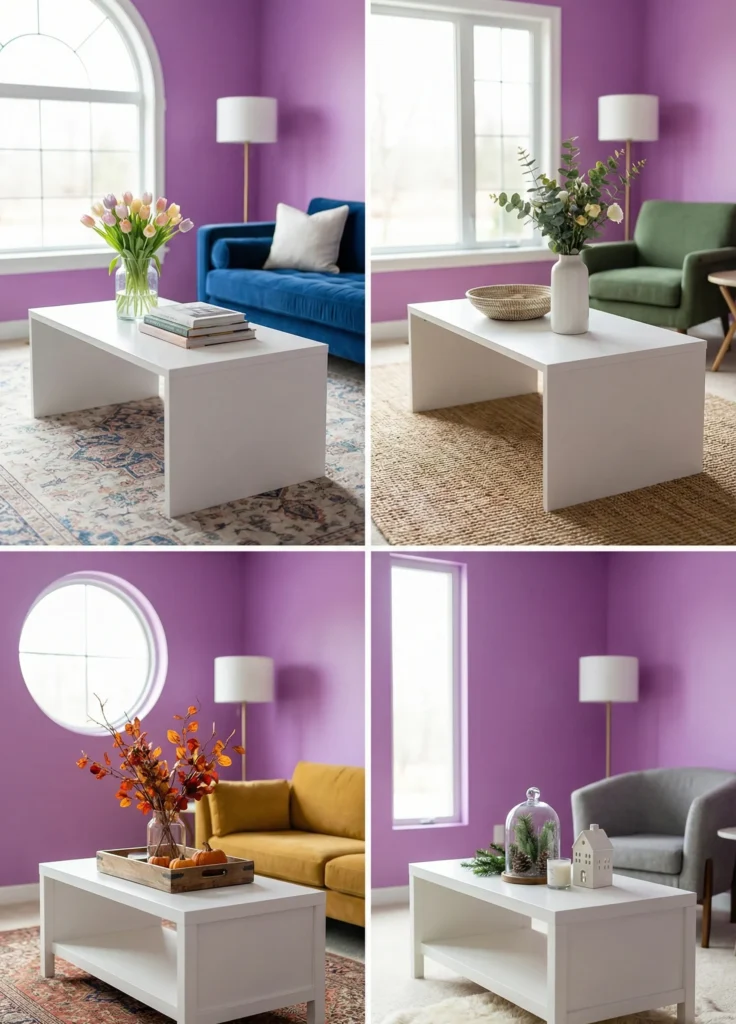 Seasonal Styling With Fresh Flowers or Autumn Accents