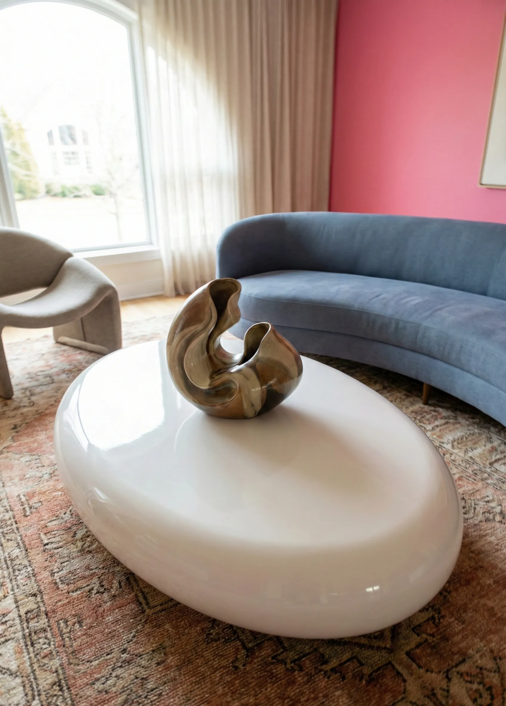 Single Sculptural Centerpiece