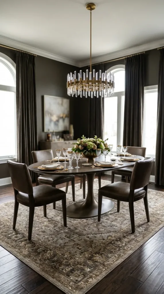 Slim Pedestal Table For More Legroom